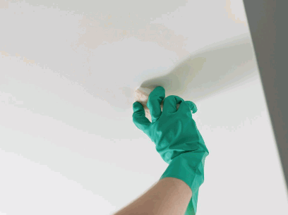 Fixing Damp Patches On A Ceiling