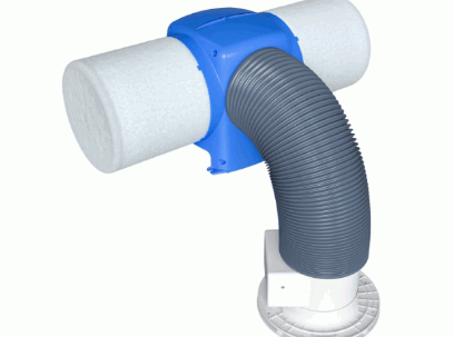 positive input ventilation with heater